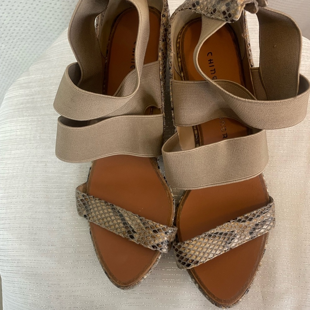Chinese Laundry Chic Snake Print Women's Sandals